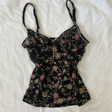 Top vintage style caraco taille XS