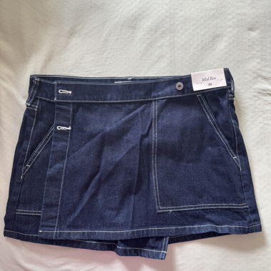 Gonna pantaloncino in denim Taglia 30