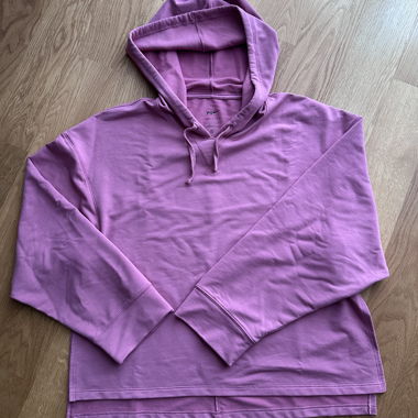 Nike Yoga Dri-FIT felpa con cappuccio rosa S
