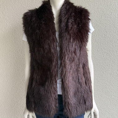 Gilet en fausse fourrure