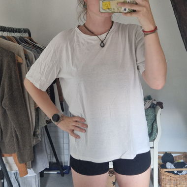 T-shirt Oversize bianca