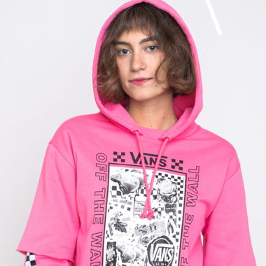 Vans Lady Sting Hoodie Pink 