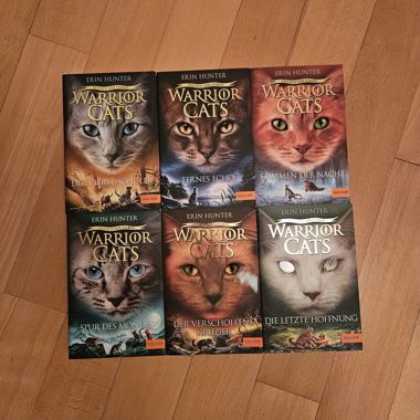 Saison 4 complète Warrior Cats Tome 1-6