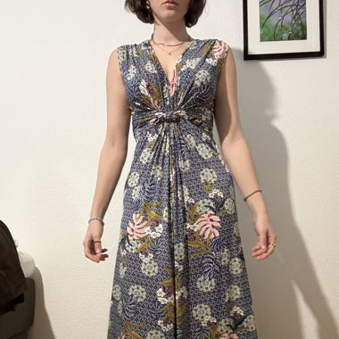 gemustertes Sommerkleid