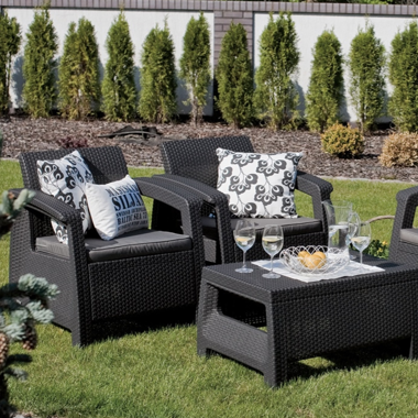 Rattan Gartenlounge - Neu mit Garantie