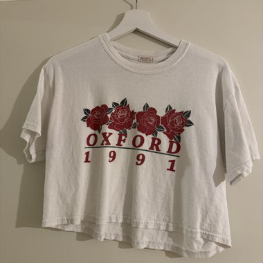 Crop-top Oxford Brandy Melville