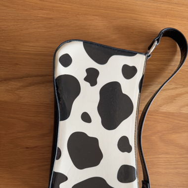 cow print bag