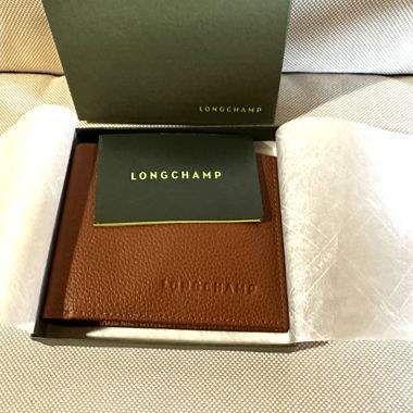 Longchamp portefeuille caramel NEUF!