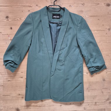 Pieces Blazer green