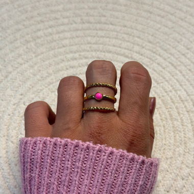 Bague acier inoxydable 