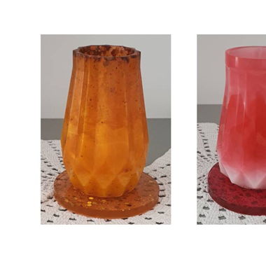 BOUGEOIRS DECORATIFS EN RESINE