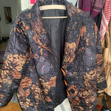 Veste matelassée à motif