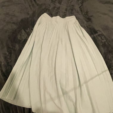 Light turquoise skirt