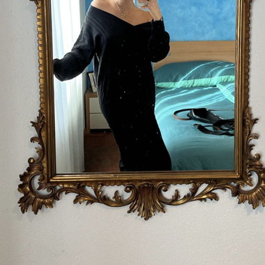 black dress long
