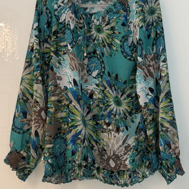 Blouse à motifs