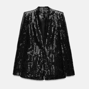 Blazer mit Pailletten - neu
