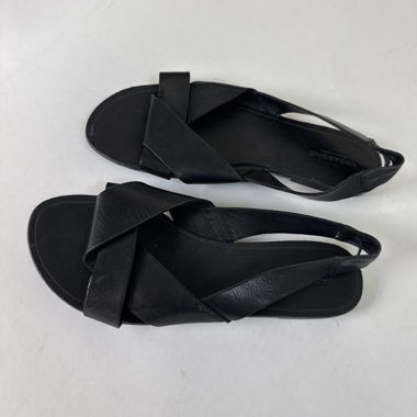Vagabond schwarze Slingback-Sandalen
