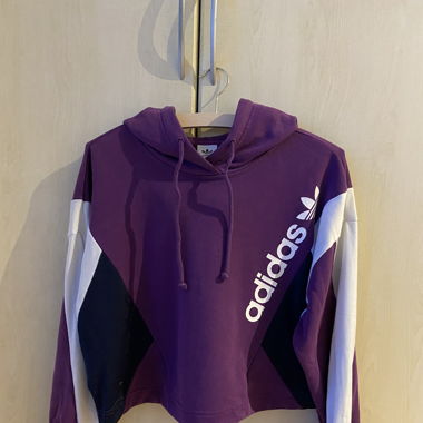 adidas Originals cropped Hoodie