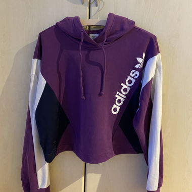 adidas Originals cropped Hoodie