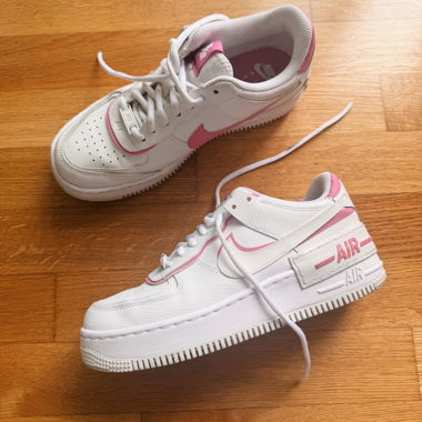 Nike Air Force weiss/pink