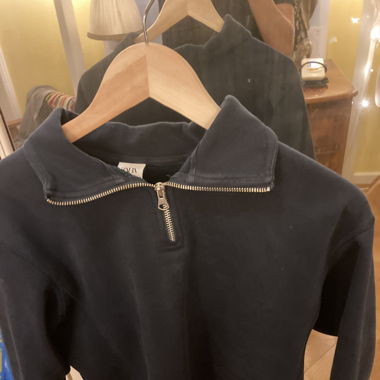 Zara Pulli navi Blue 