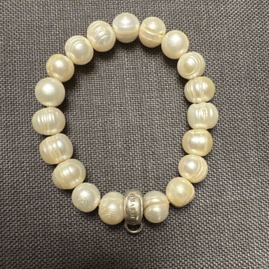 Tomas Sabo pearl bracelet with pendant