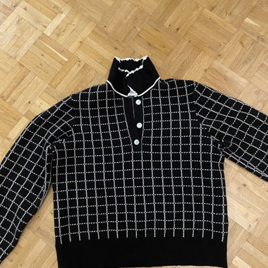 Maglione a quadri Nümph XS
