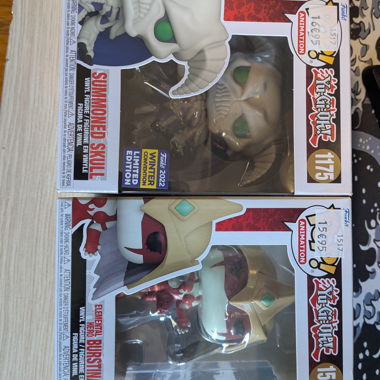 Summoned Skull & Elemental Hero Burstinatrix Funko