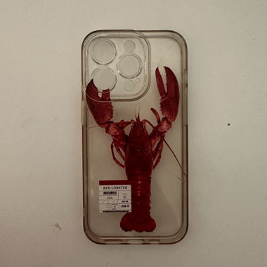 Graphic lobster Phone case 