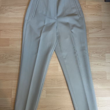 Pantalon femme turquoise pastel