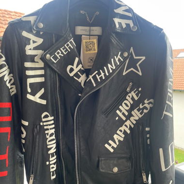 Golden Goose Lederjacke