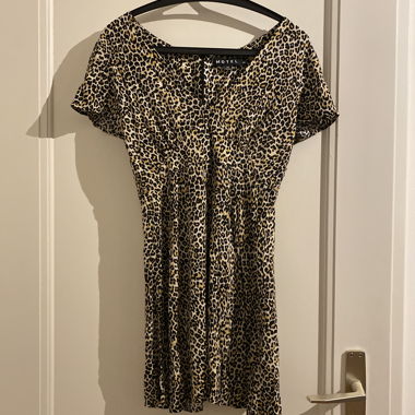 Mini Abito Leopardato