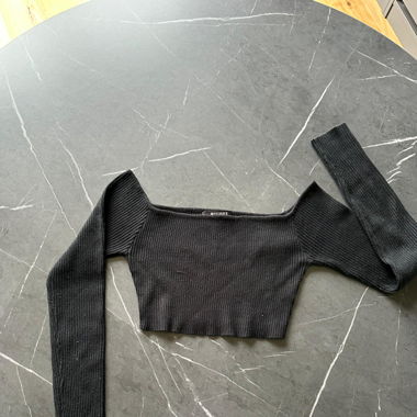 Crop-Top langarm 