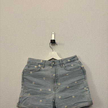 Mom Slim Jeans-shorts