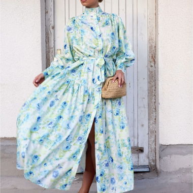 Kleid blau Universalgrösse