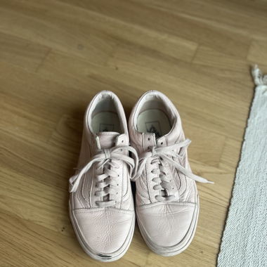 Vans Old Skool Pinklederschuhe