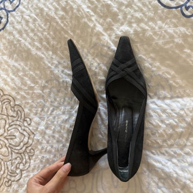 Zara Vintage Schwarze Pumps