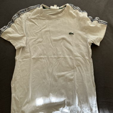 T-shirt Lacoste blanc