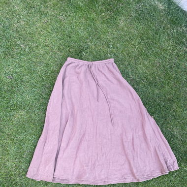 Organic Cotton Indigo Luna Skirt