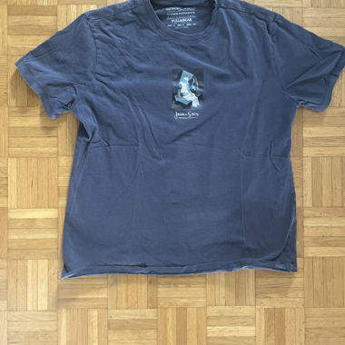 T-shirt bleu Pull&Bear