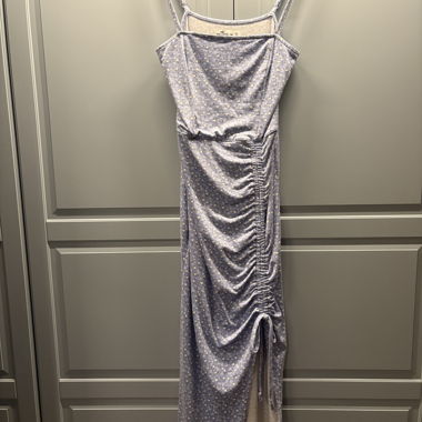 Vestito Hollister fiori blu