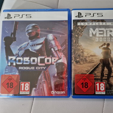 Ps5 robocop und metro exodus 