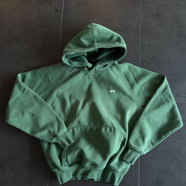 Felpa verde con logo