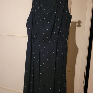Abito midi blu navy con ancora Tom Tailor