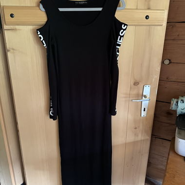 Abito Guess nero con logo