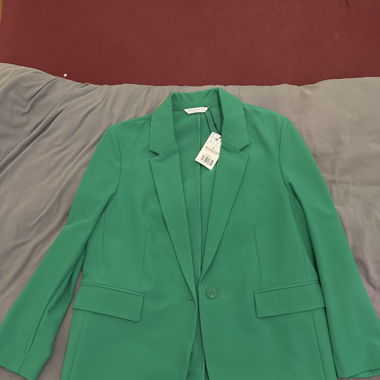 Veste Blazer verte 