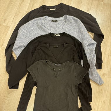 Various tops (all approx size S)