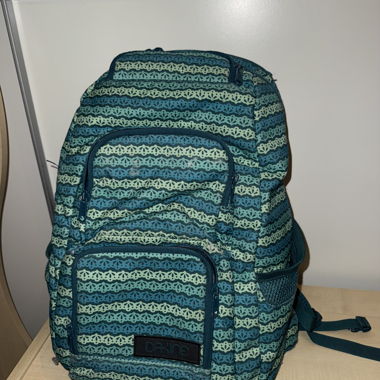 Sac à dos de journée bleu-vert