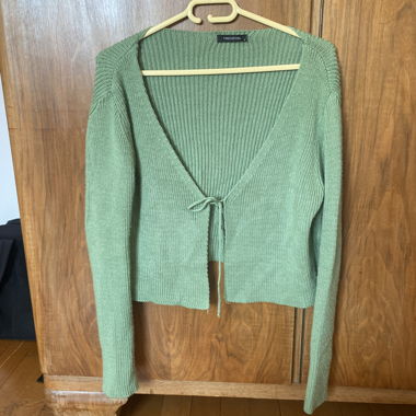 Trendyol Knit Cardigan Green S