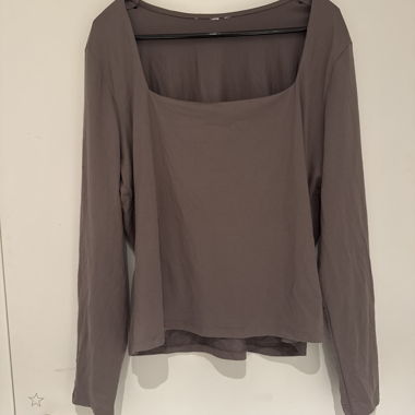 Longsleeve basique marron
